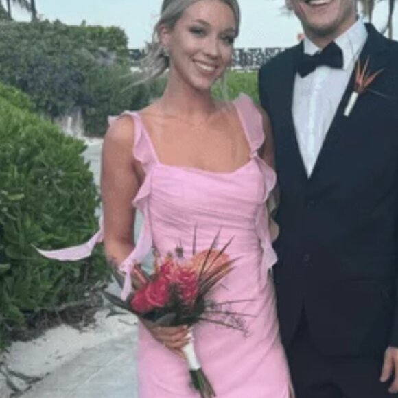 Gorgeous Chiffon Mermaid Dress - Picture 5 of 5